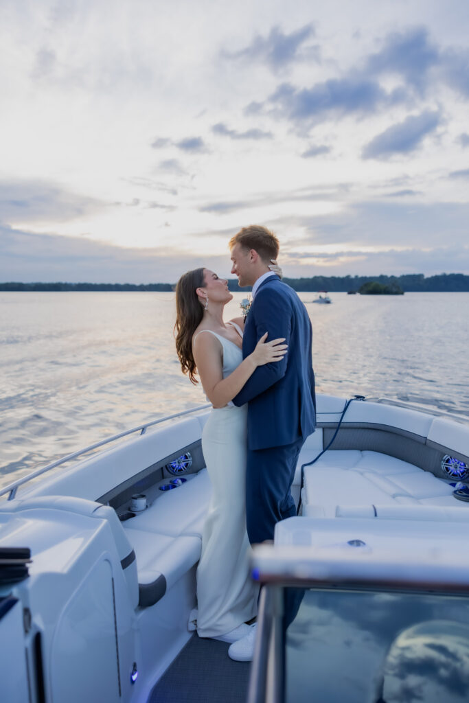 bride and groom at destination wedding in Nashville