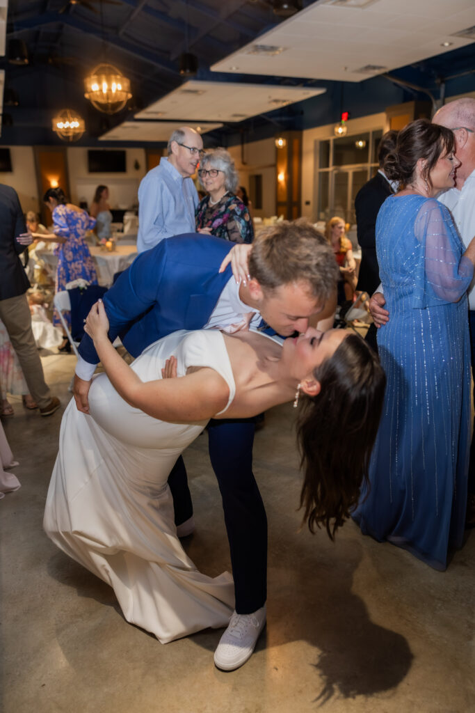 bride and groom dancing at destination wedding in Nashville