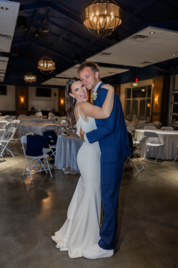 bride and groom dancing at destination wedding in Nashville