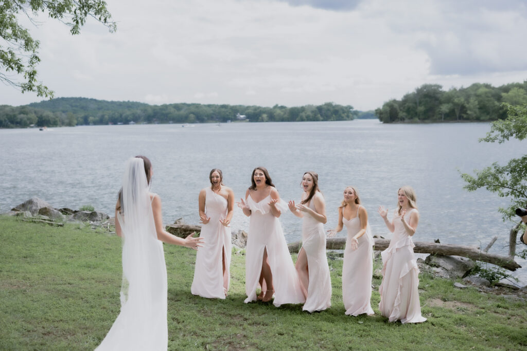 Bridal party t destination wedding in Nashville