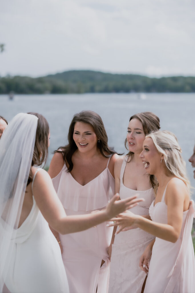 Bridal party t destination wedding in Nashville