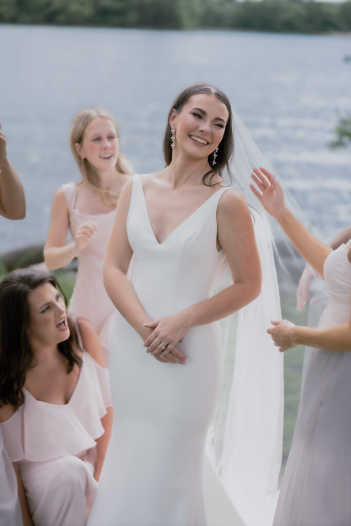 Bridal party t destination wedding in Nashville