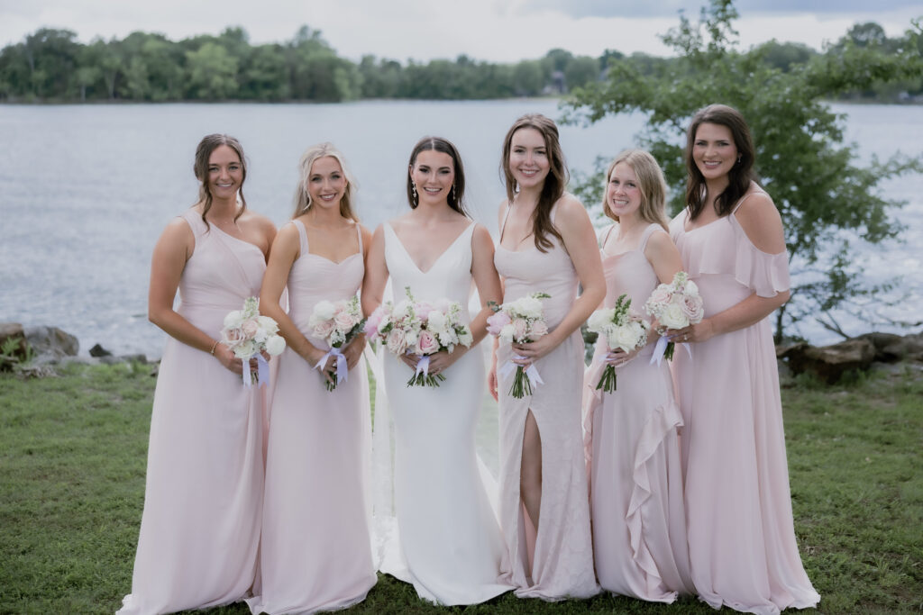 Bridal party t destination wedding in Nashville