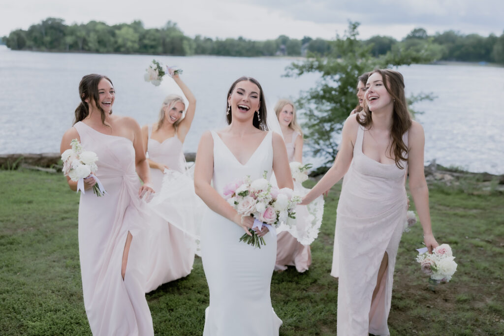 Bridal party t destination wedding in Nashville