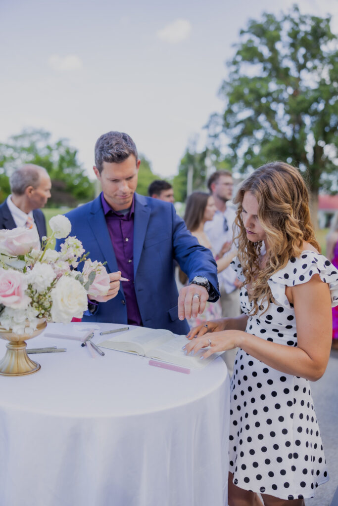 guest at destination wedding in Nashville