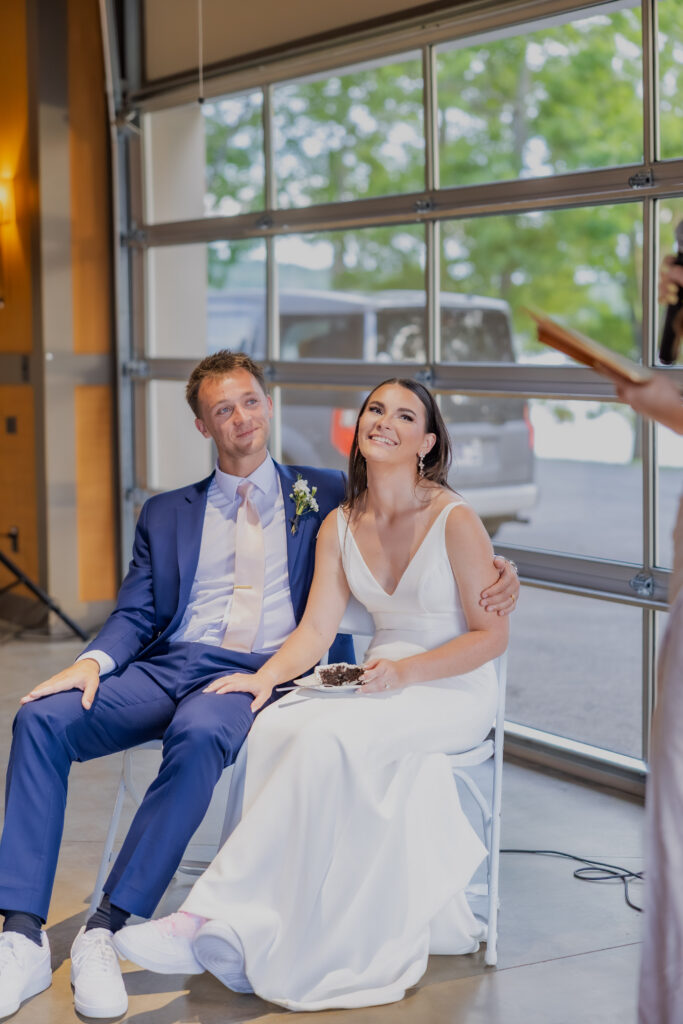 bride and groom at destination wedding in Nashville